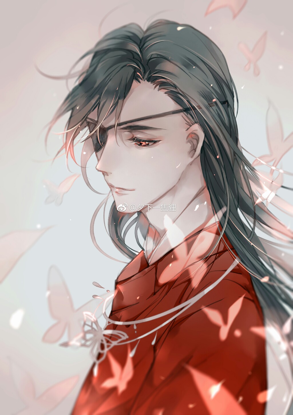 画师@夕下一只狸 天官赐福 花怜