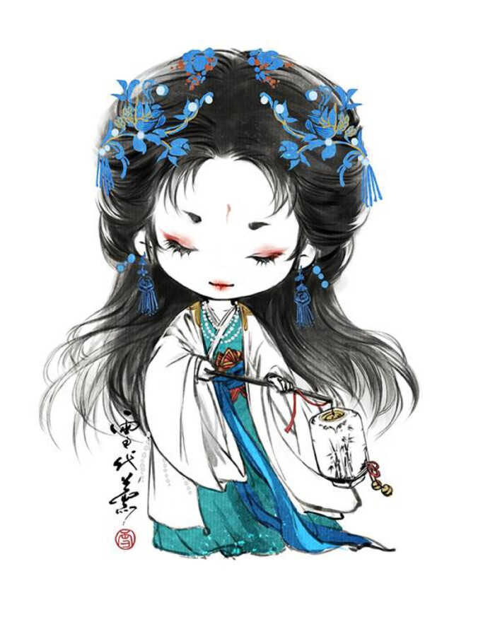 古风q版 画师:雪代薰