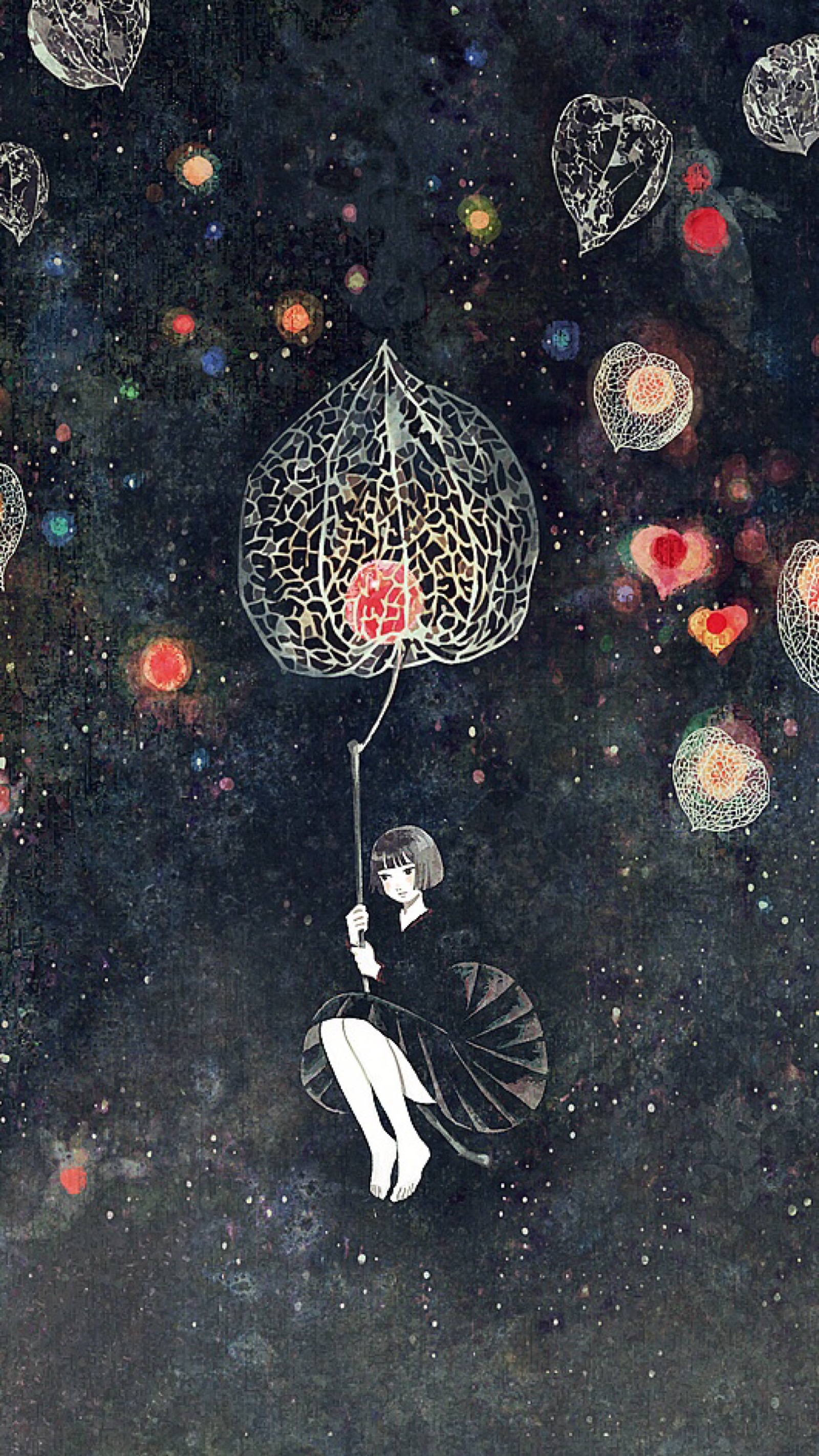 来自日本插画师 jun kumaori.
