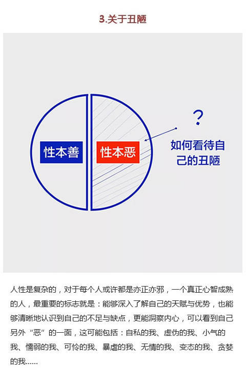 认清自己,摆正心态.
