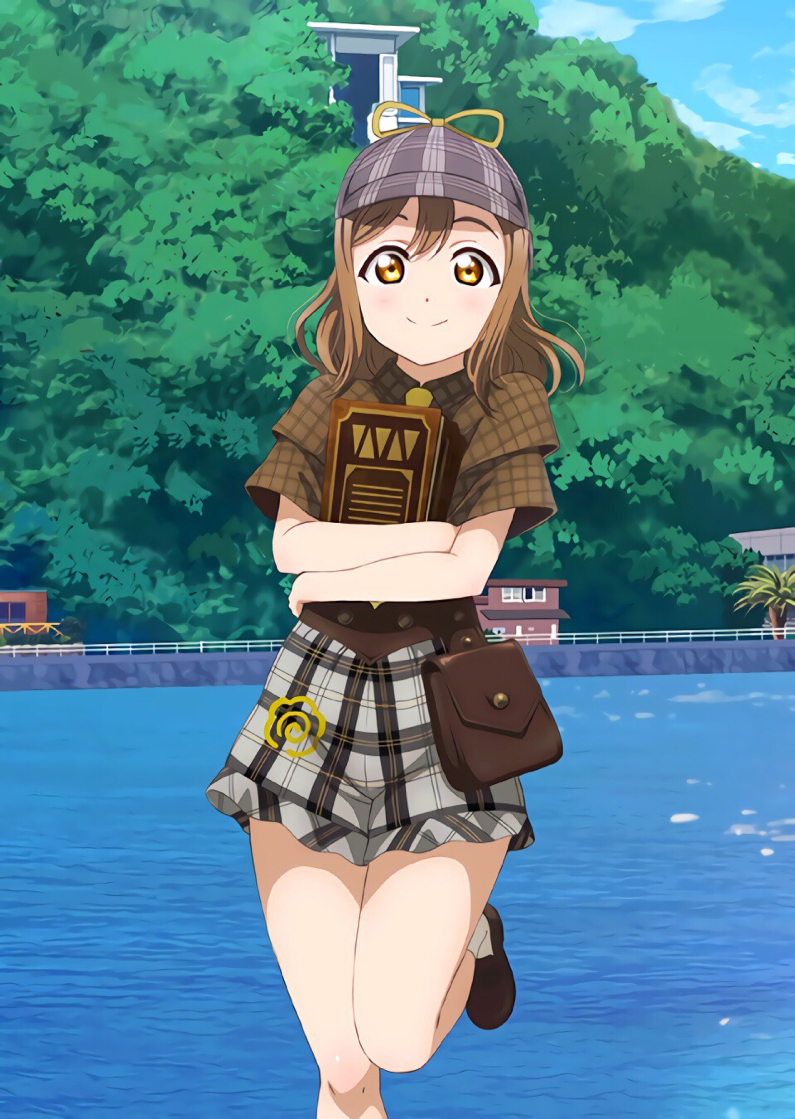 lovelivesunshine卡牌去框!侦探特典 国木田花丸