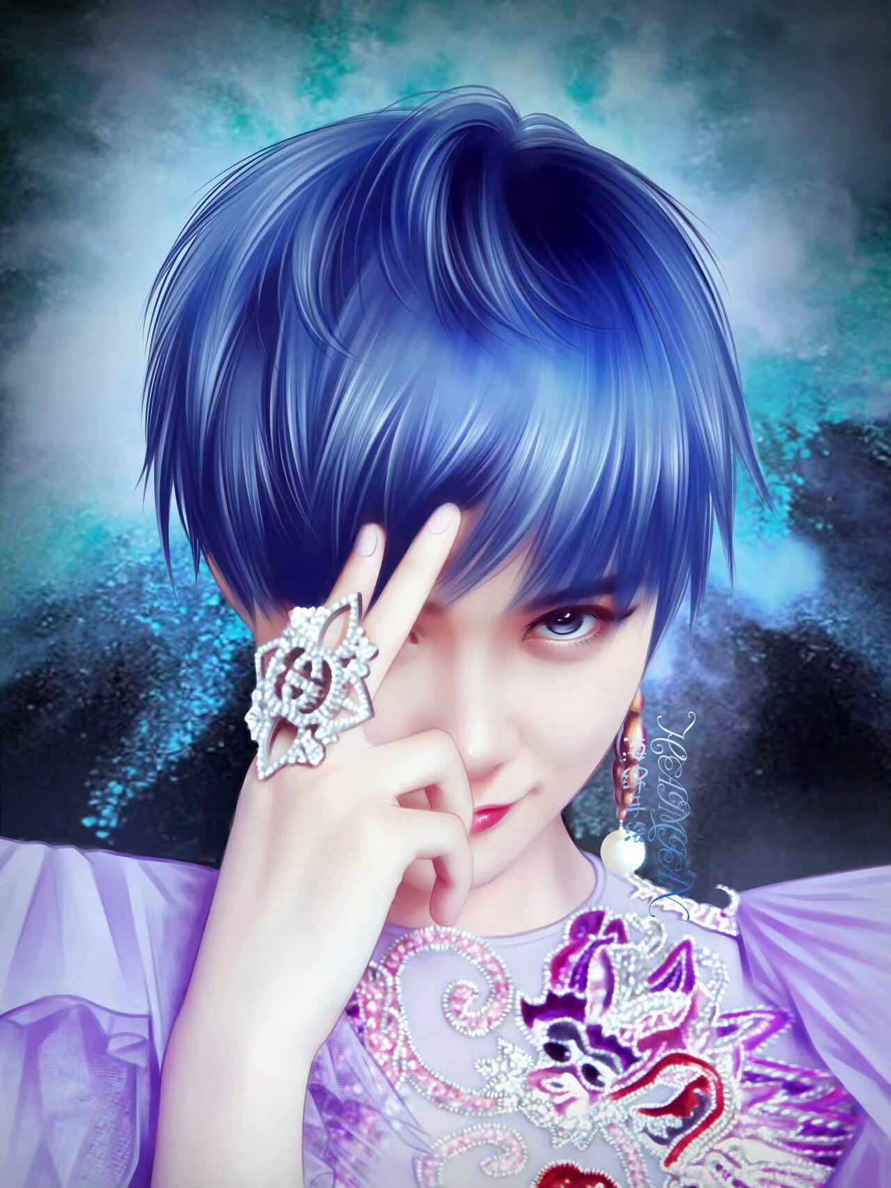 李宇春 [海绵手绘]