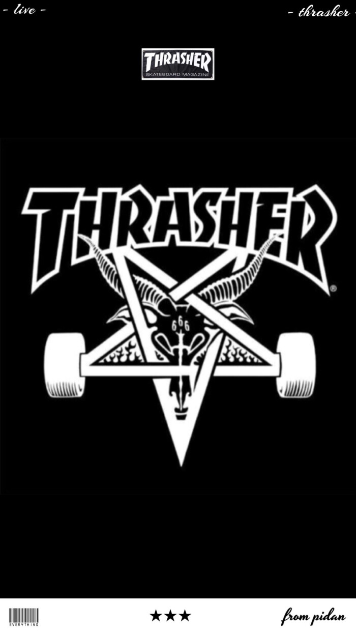 thrasher壁纸logo图片