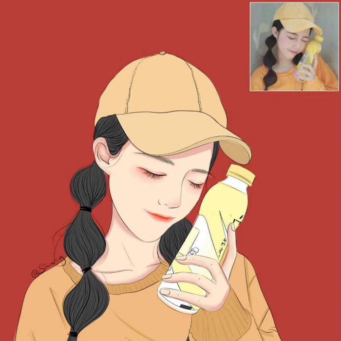 个性手绘头像 vx:by597018835