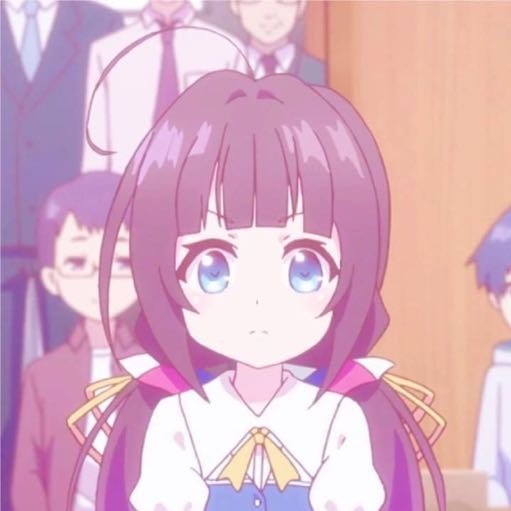 粉色少女头像