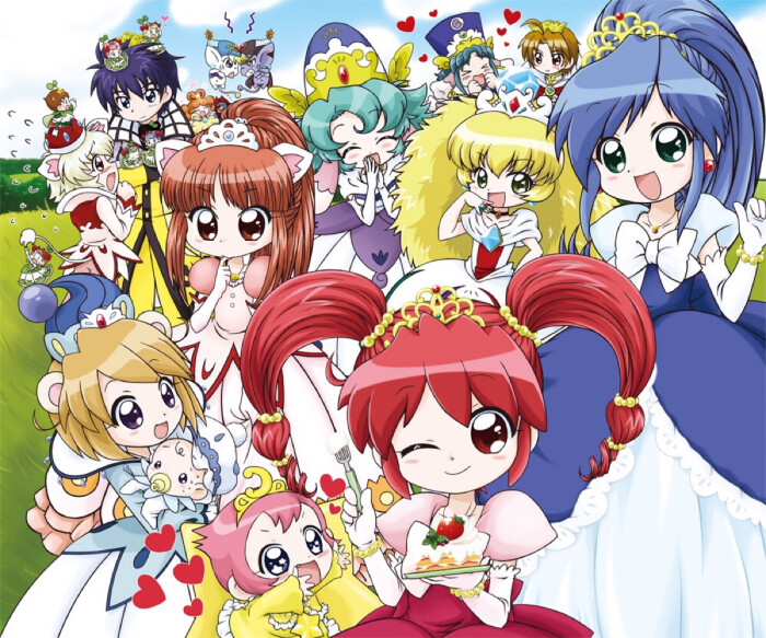 双子星公主 全家福