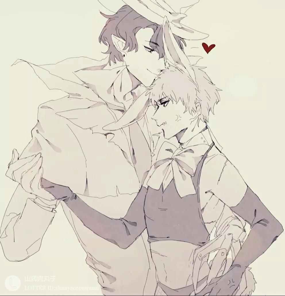 第五人格# 杰克&奈布#今天奈布是兔耳娘