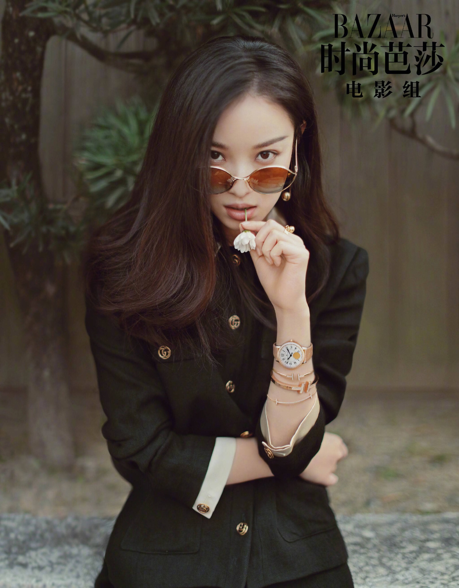 倪妮 时尚芭莎 五月刊封面