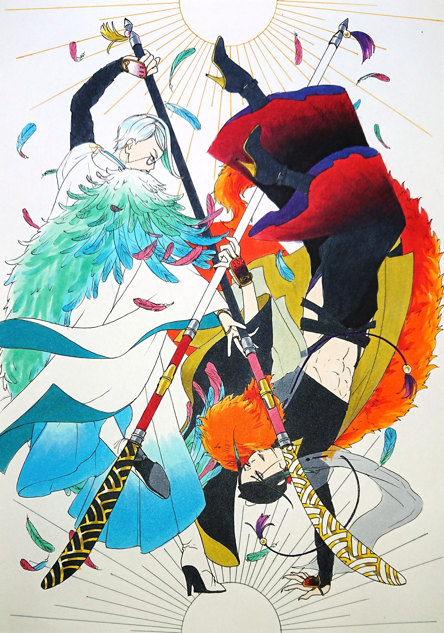 转自推特#刀剑乱舞#静形剃刀#巴形剃刀