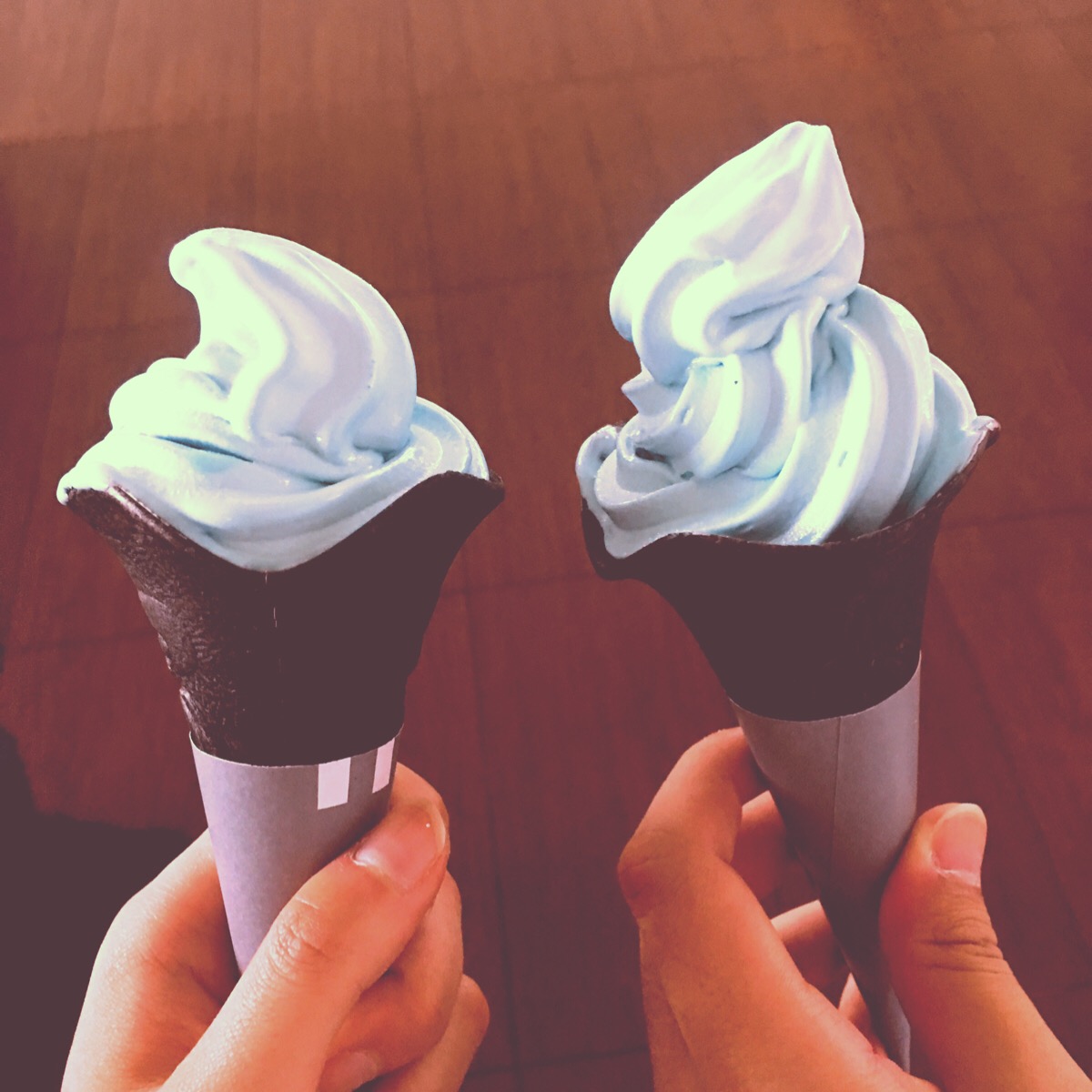 回归kfc冲绳海盐冰淇淋甜筒