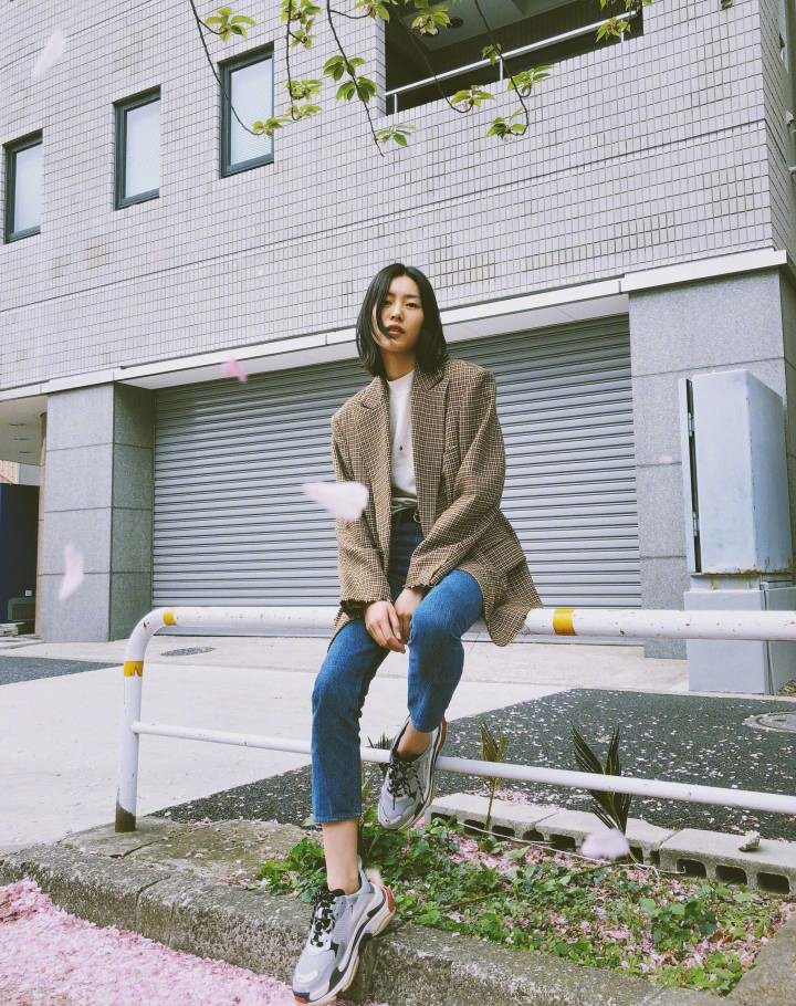 刘雯 私服 街拍