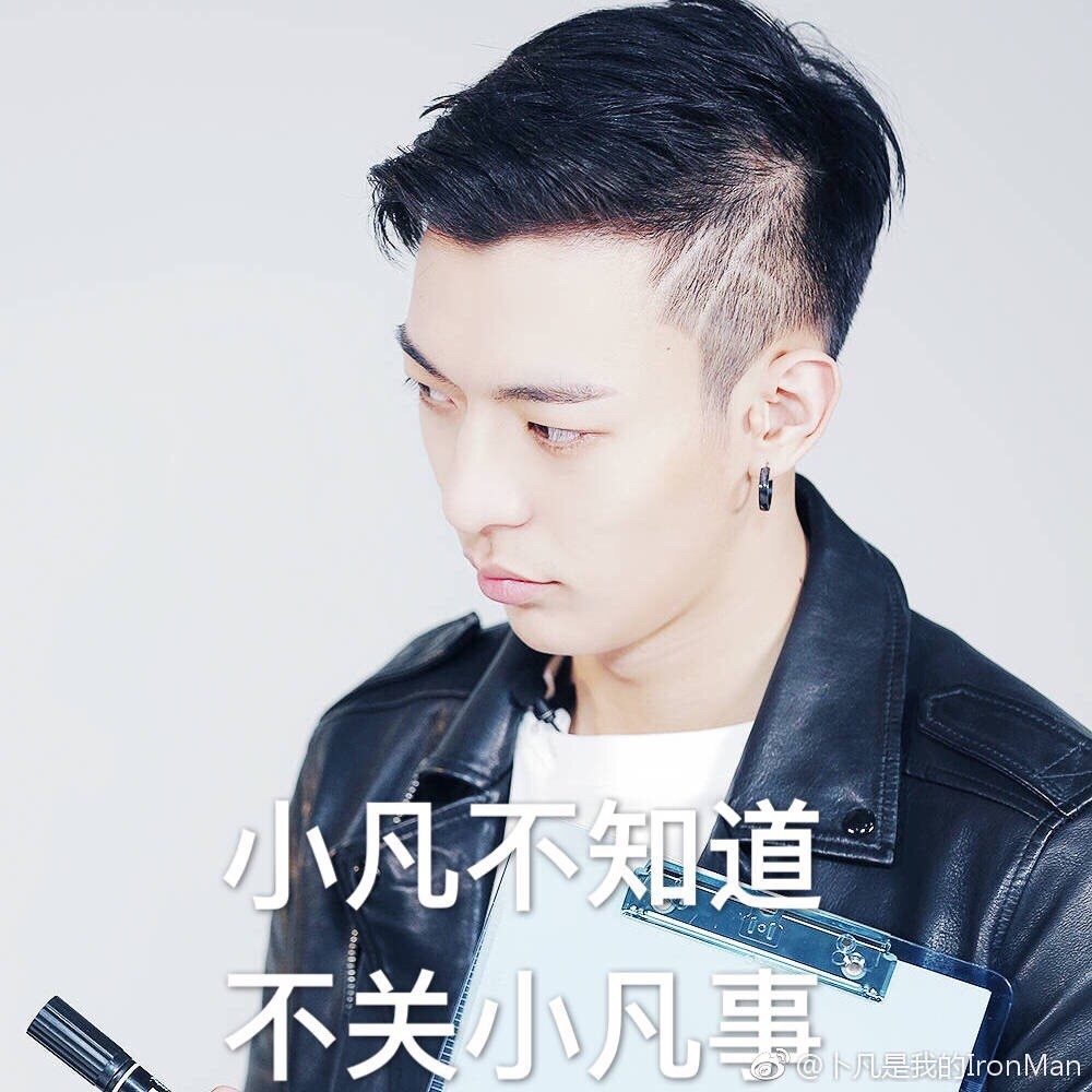 卜凡表情包
