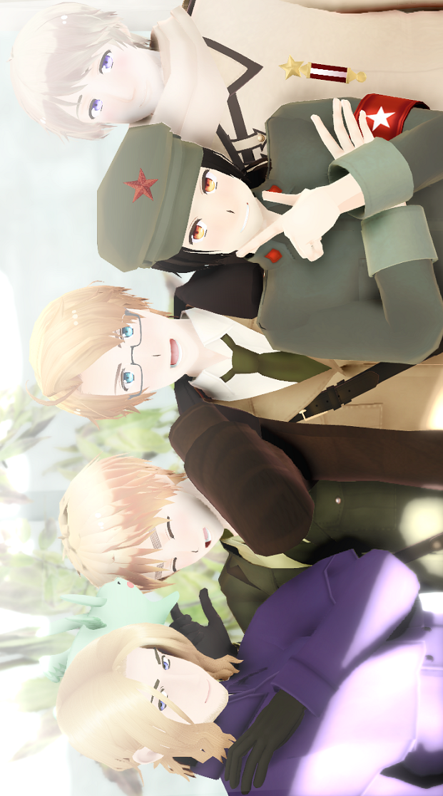 【aph】【黑塔利亚】图来自b站零豆汤°太太的动态