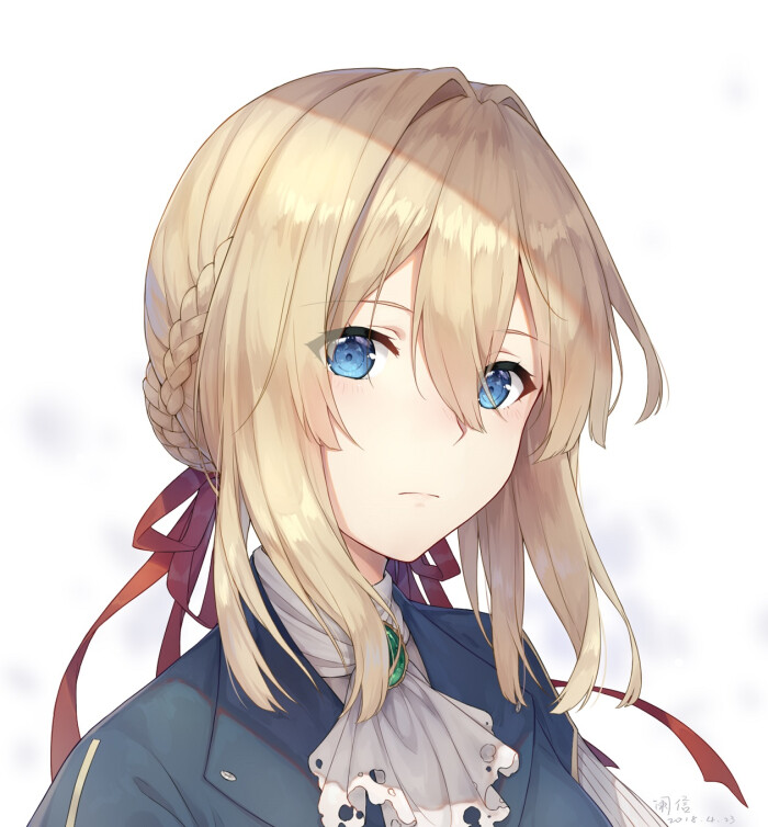 紫罗兰永恒花园 薇尔莉特 绘师:阑信(pixiv id=13227608) 本作品pixiv