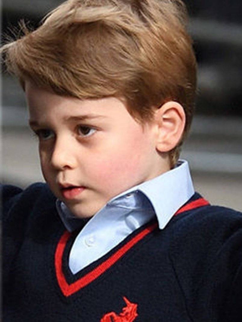 乔治王子 小时候图片