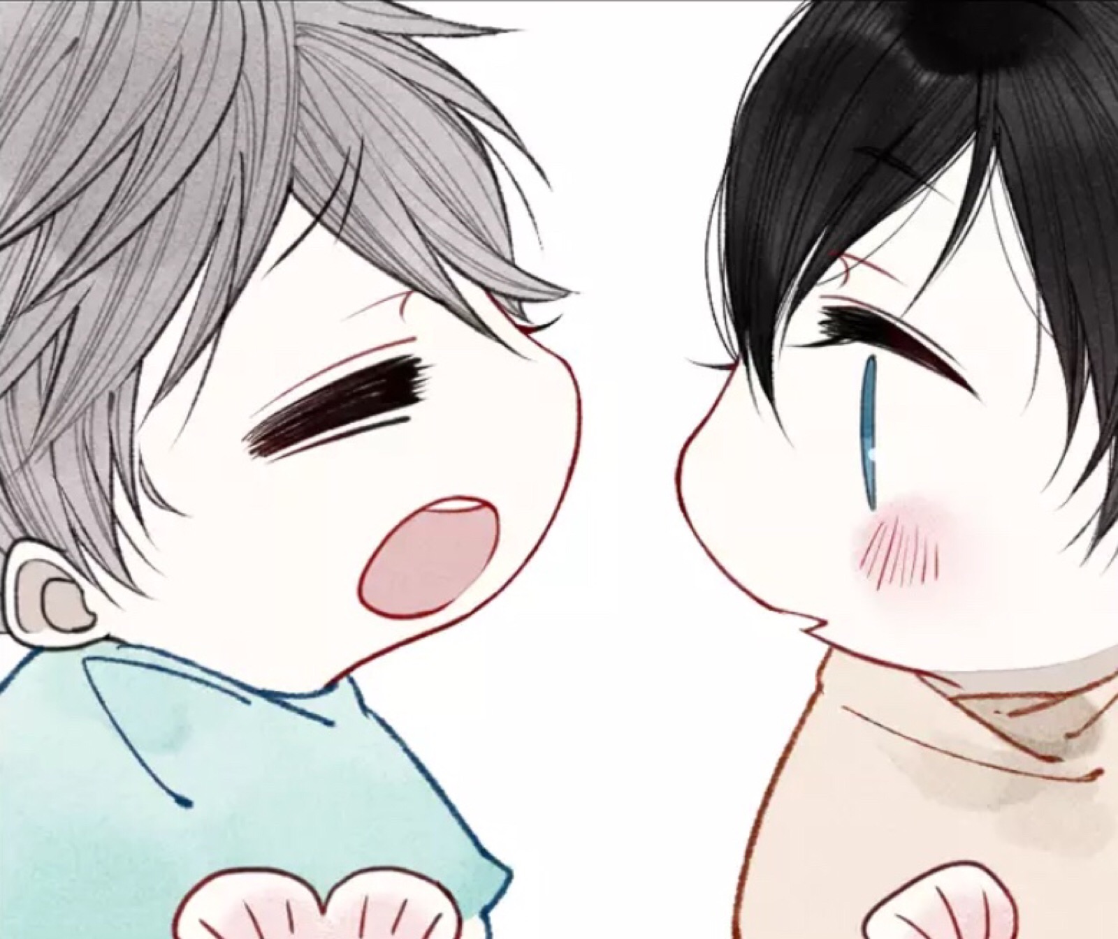 熊叔- 「给我哭」漫画自截