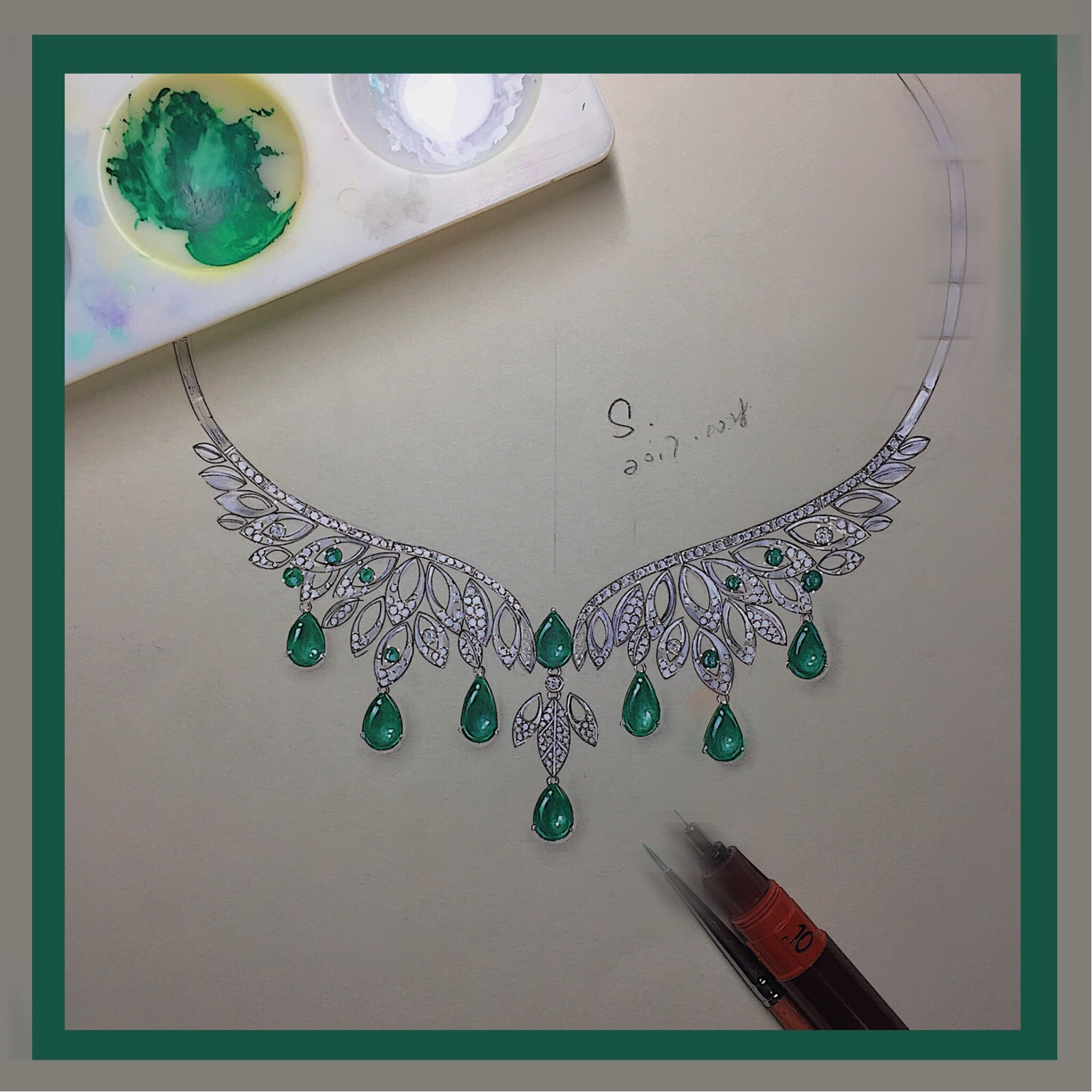 flora_sun  5月9日 16:47   关注  珠宝手绘 插画 生活 评论 收藏