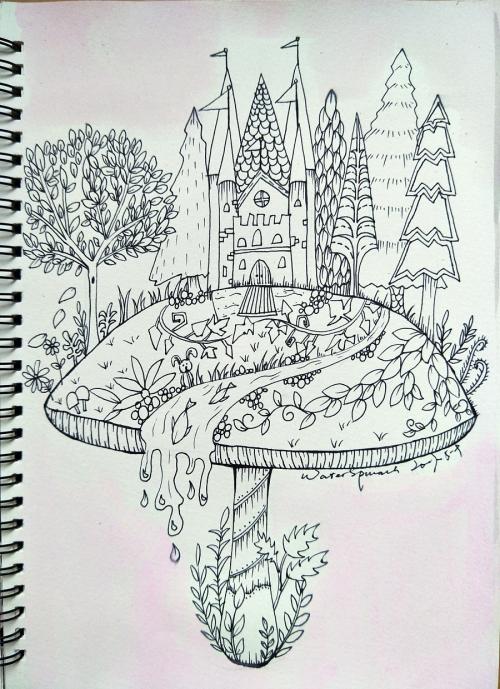 线描画 