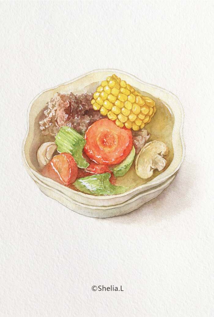 美食小清新插画图片 - 堆糖,美图壁纸兴趣社区