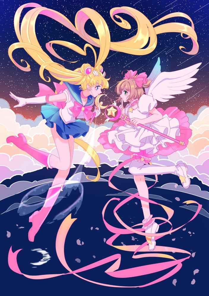 其他动漫 库洛魔法使 / 美少女战士 [月野兔/木之本樱]