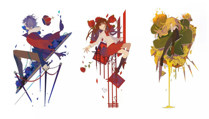 ib 恐怖美术馆 作者lofterid:zero