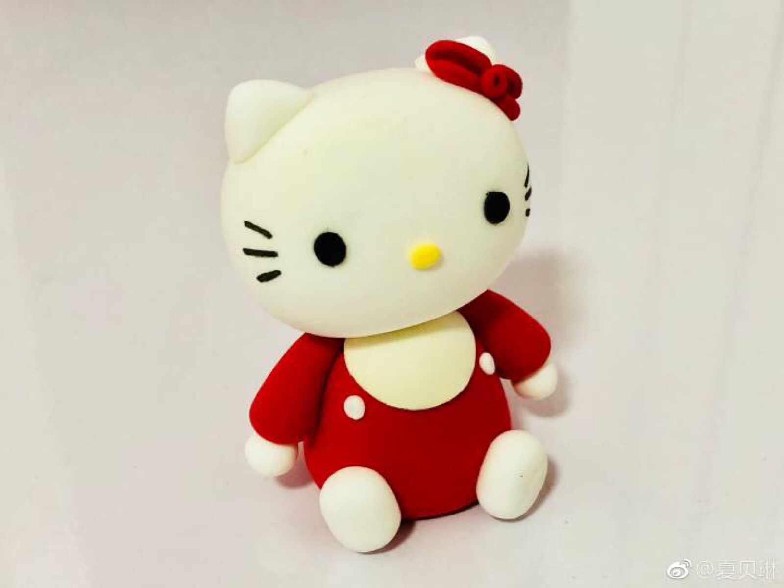 超轻粘土hellokitty