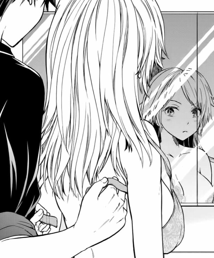漫画,黑白,内衣,性感
