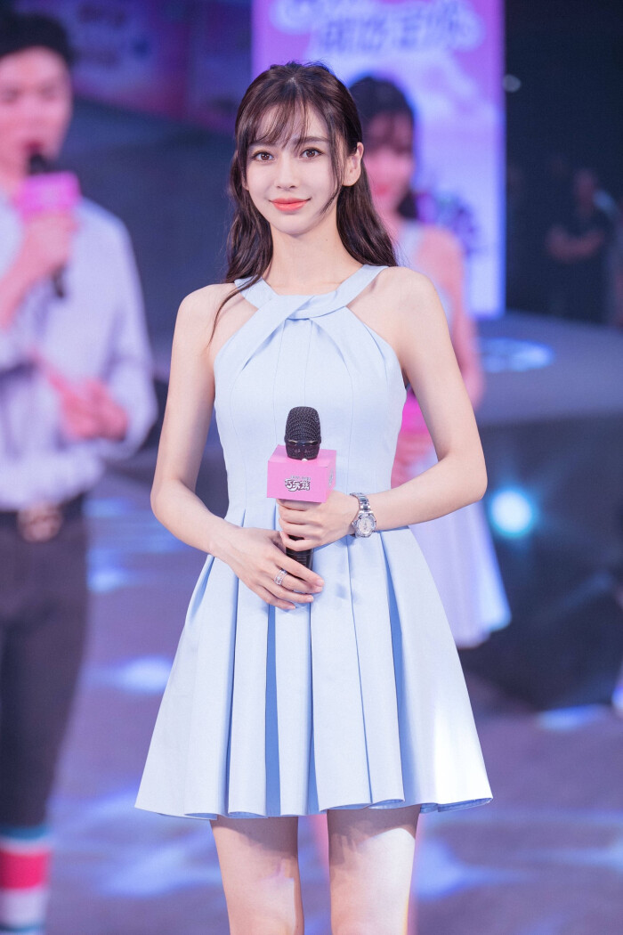 杨颖 巧乐兹"巧夺天工,粉色盛典"活动
