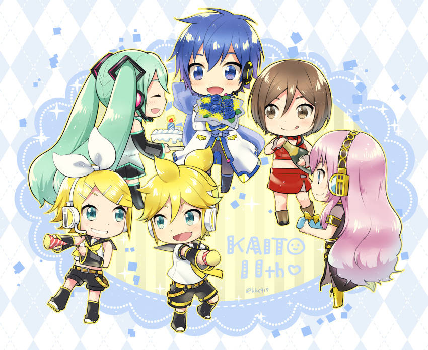 v家 c社 镜音双子 kaito 初音 meiko 巡音