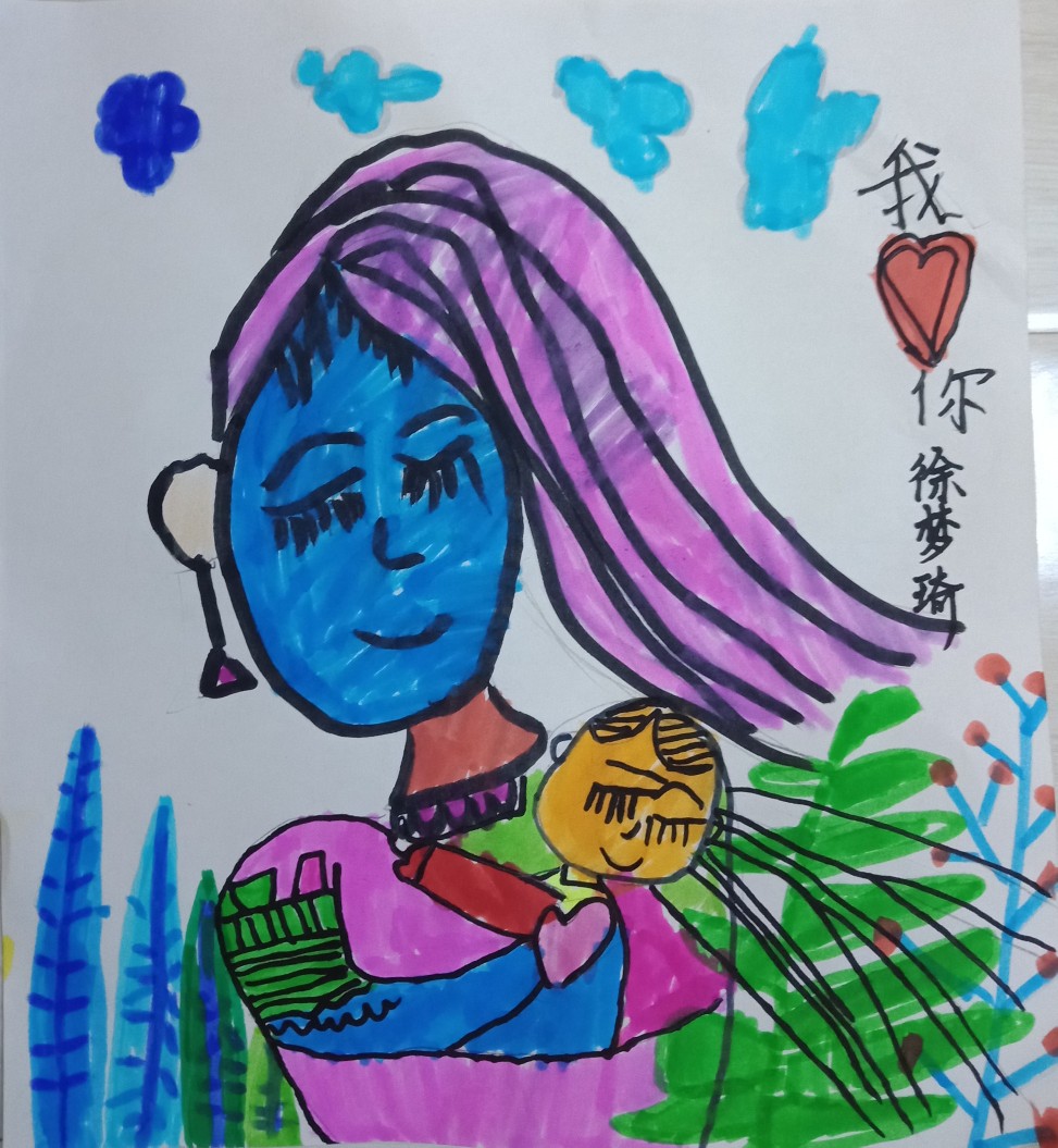 母亲节拥抱爱
