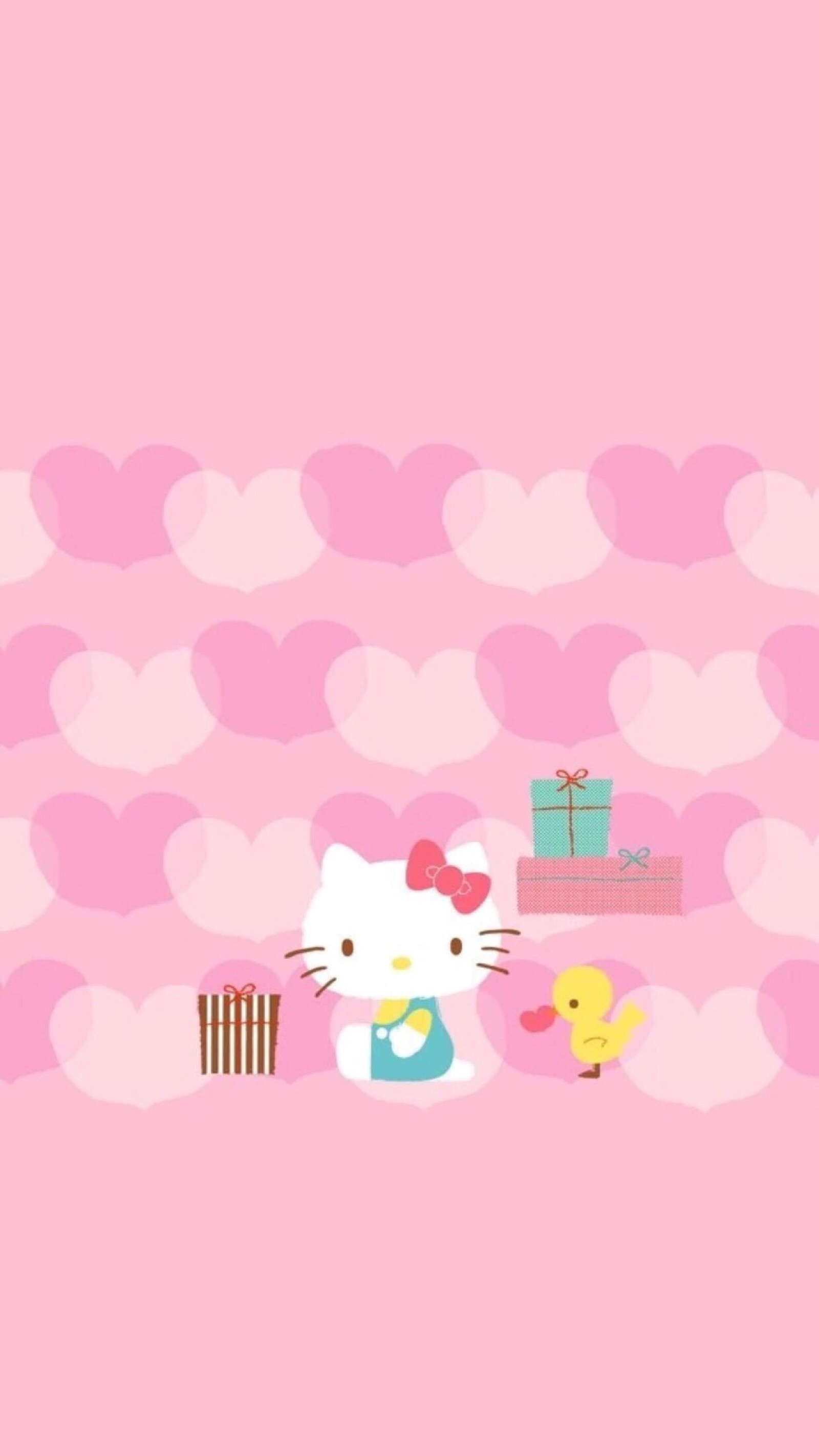 kitty猫图片粉色壁纸