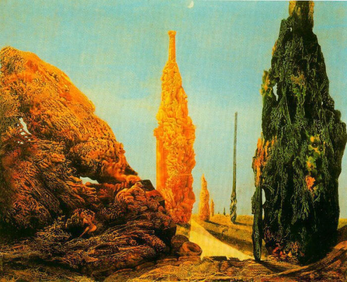 德国画家马克斯·恩斯特(max ernst)绘画作品