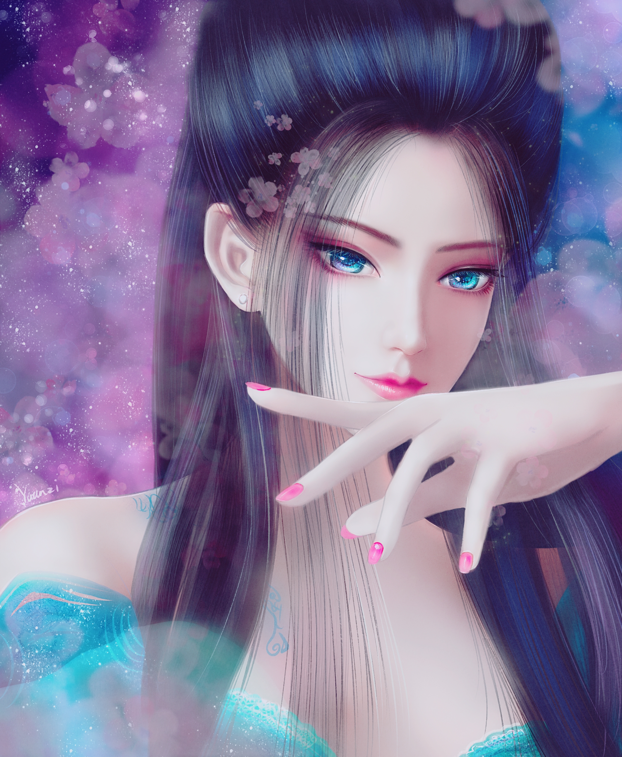 yuanzi·画·美焰灵姬·天行九歌