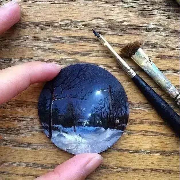 油画 丙烯 细腻意境精致唯美