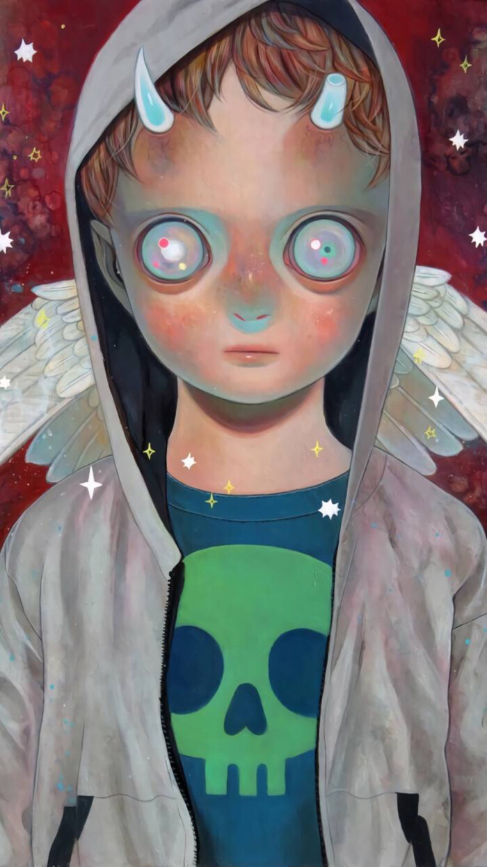 出自日本女画家 下田光(hikari shimoda)