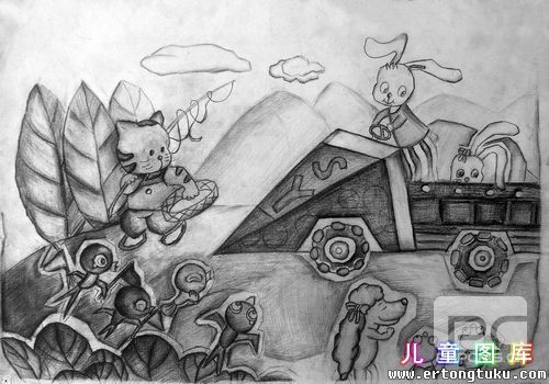 创意素描