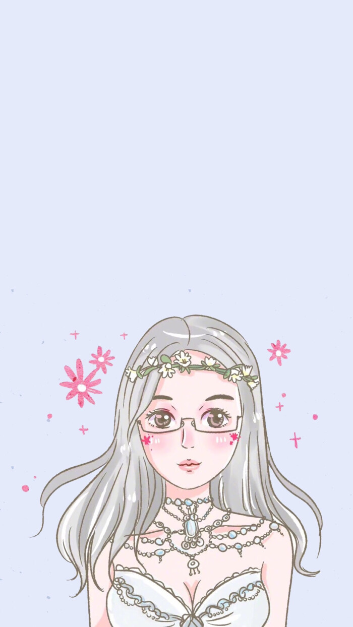 动漫手绘个性创意萌宠人物卡通唯美清新q图版本简约时尚布艺原创卡通