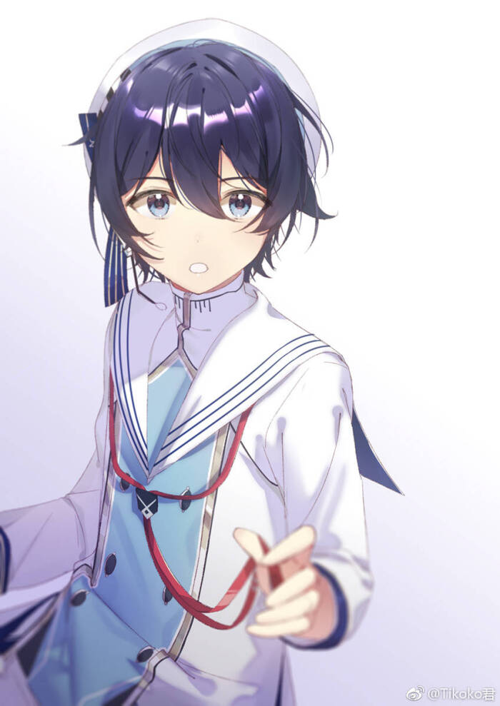 徵羽摩柯 同人画 少年 虚拟歌姬 二次元 壁纸 头像 画师:@tikoko君