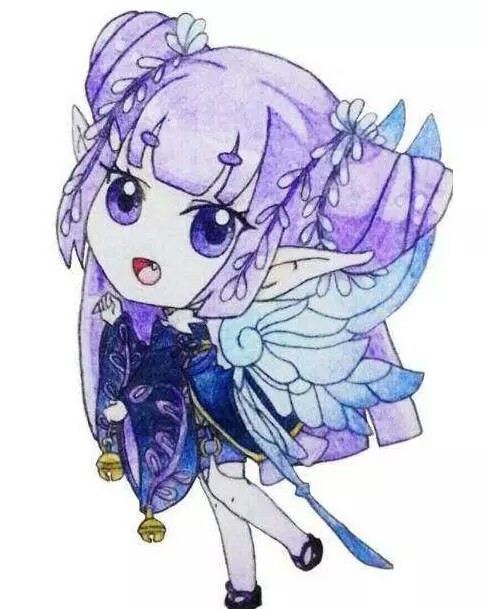 黑暗紫藤花精灵王——御姬
