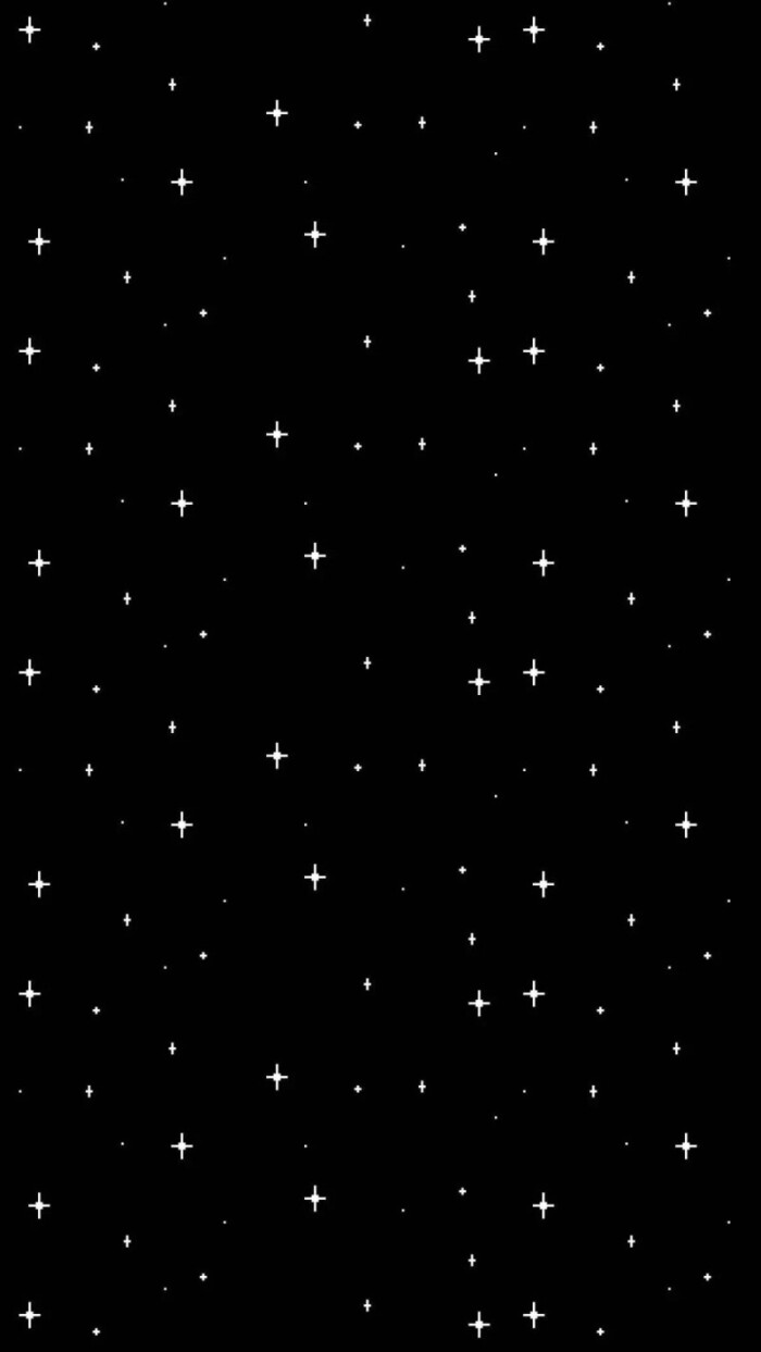黑夜中的星星
