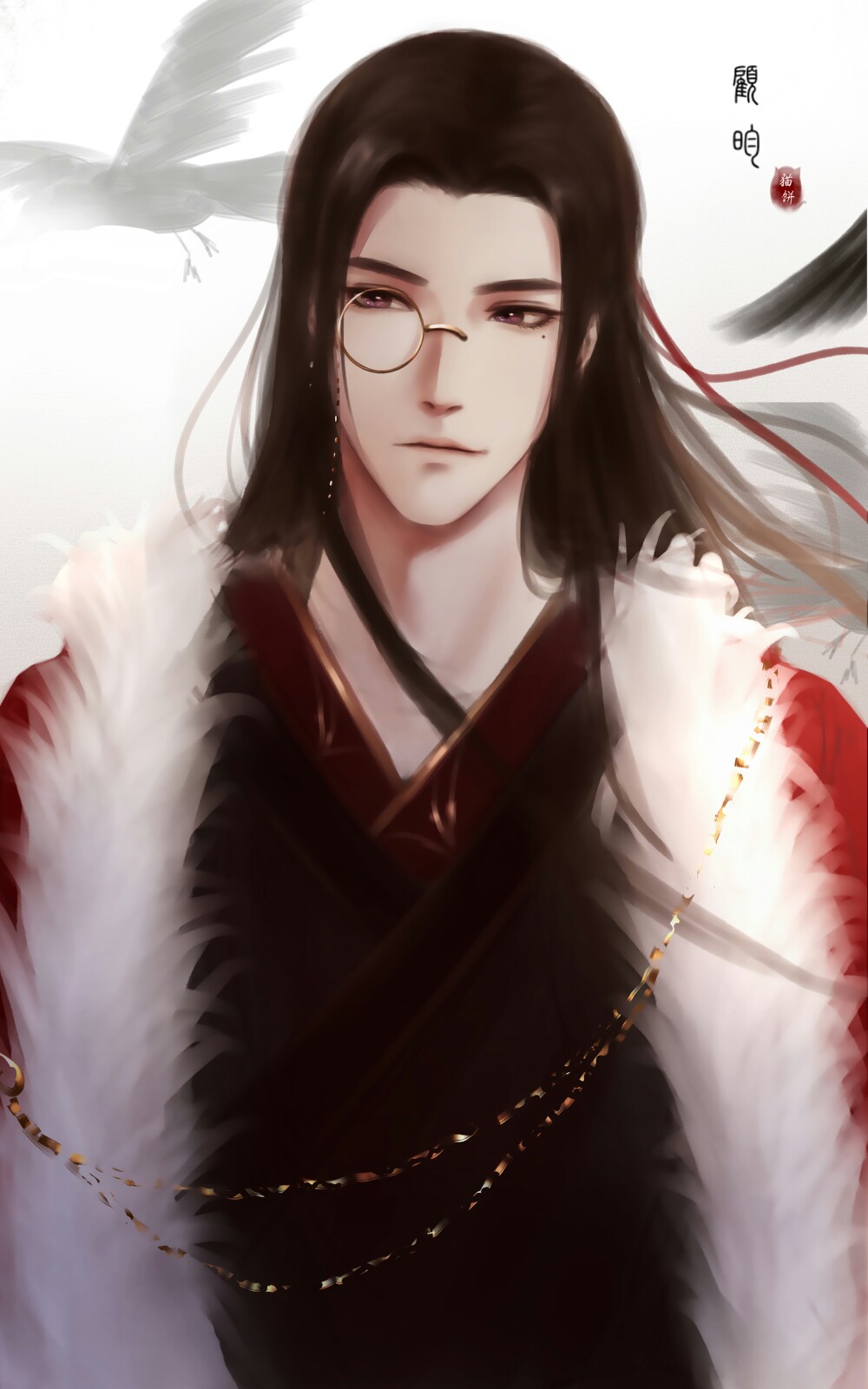 画师:紧张的猫饼 侵删杀破狼 小义父 顾昀 古风