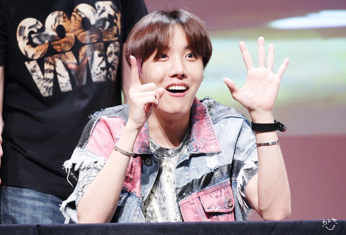 j-hope 郑号锡 bts 防弹少年团 20180602 上岩sound wave签售会