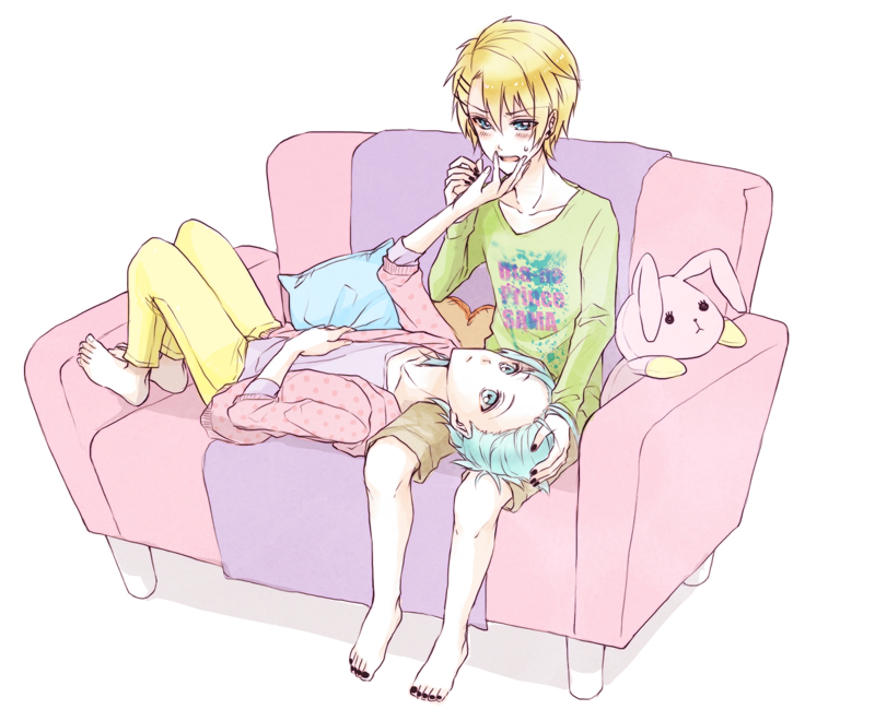 歌之王子殿下 美风蓝 来栖翔 蓝翔 翔蓝 p站画师