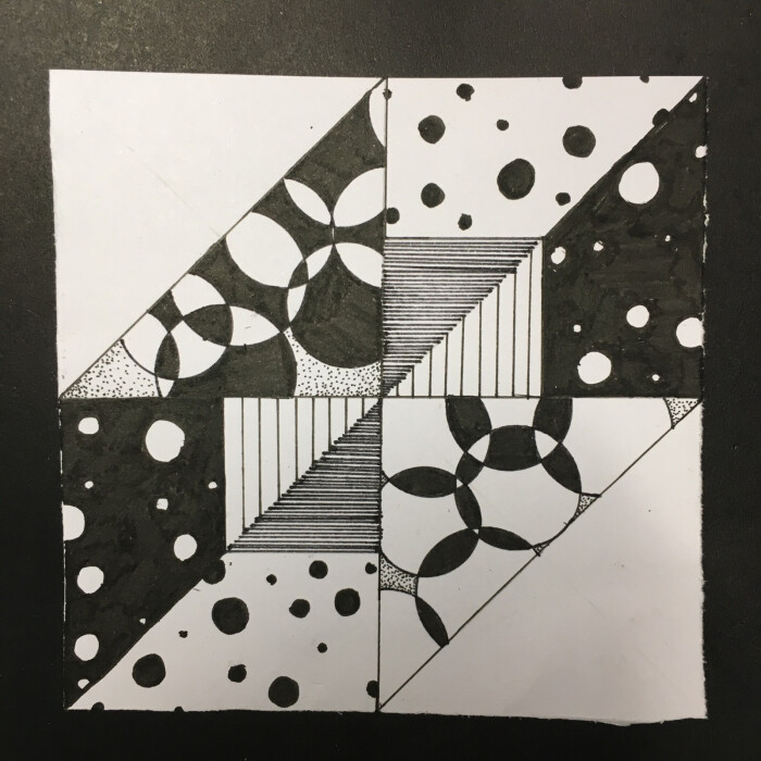 平面构成作业