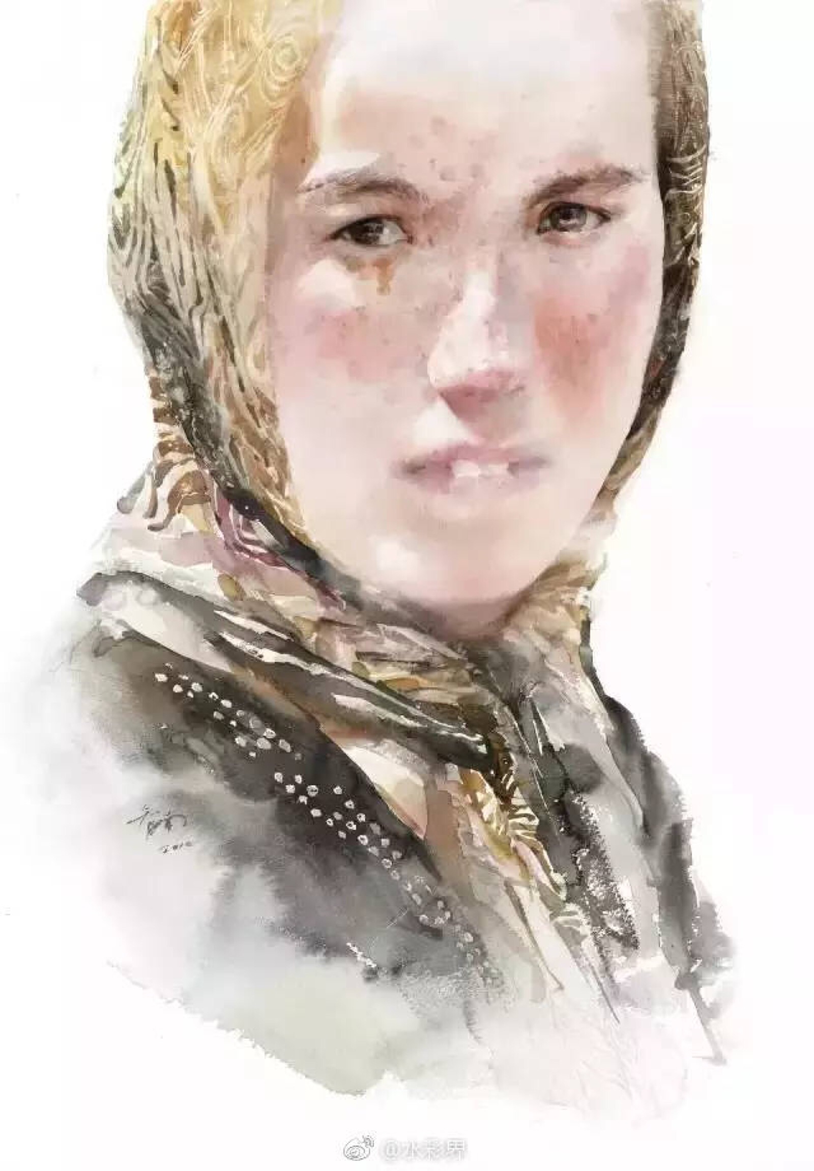 蒋智南水彩作品欣赏