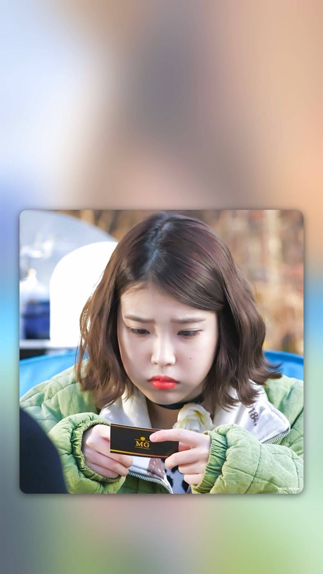 by苏浪恩 iu李知恩 李知恩壁纸 iu锁屏壁纸二转点赞侵联系删