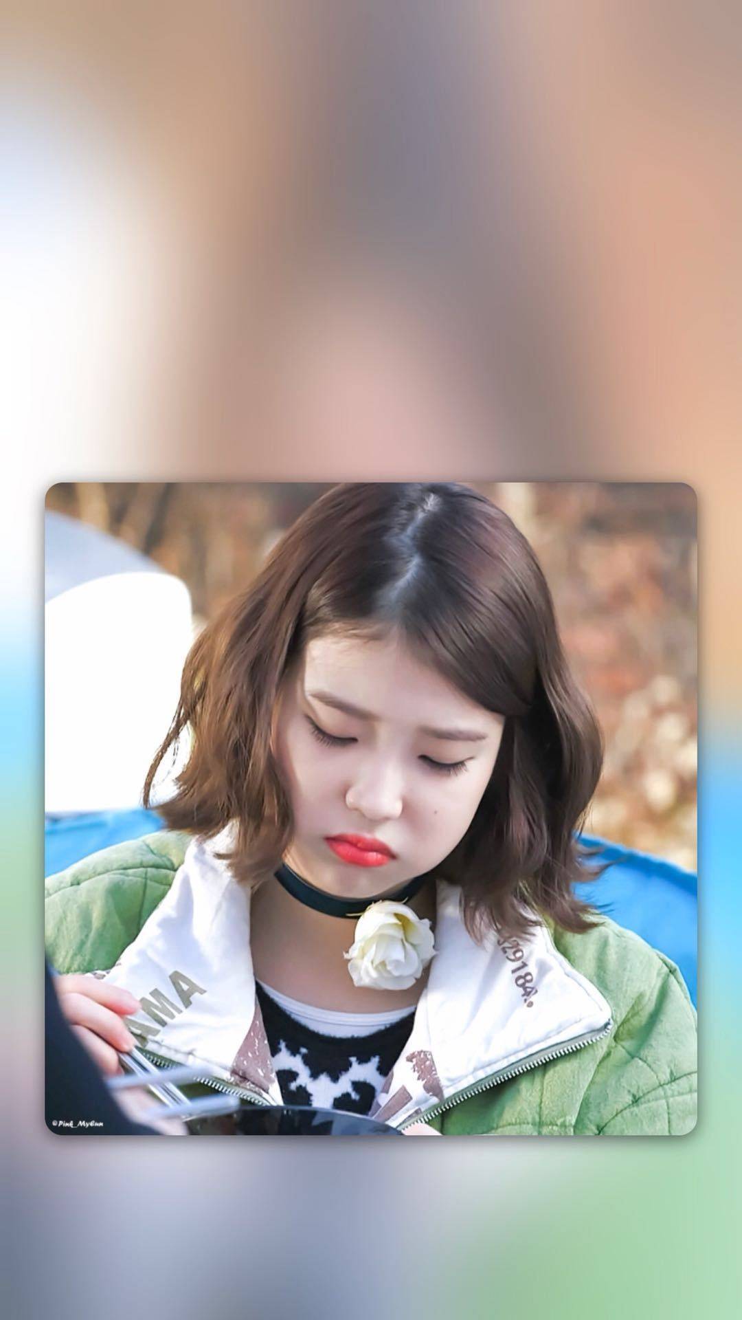 by苏浪恩 iu李知恩 李知恩壁纸 iu锁屏壁纸二转点赞侵联系删