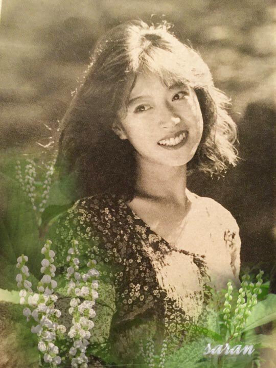 中森明菜.