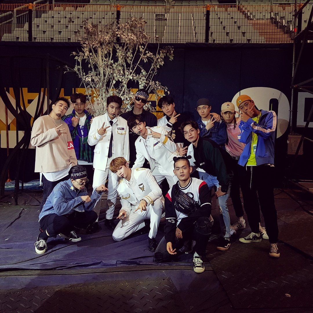 wannaone 全员 合照