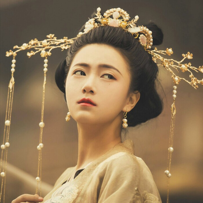 古风真人 壁纸 女生头像 女头 小清新 虐心 唯美 高清 意境 古风 古风